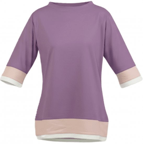 Nora Mikken ANNELI T-Shirt Purple - T-shirts - T-Shirts & Crop Tops für Damen