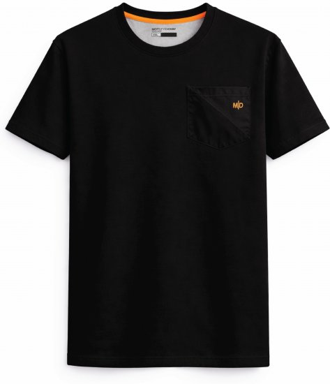 Motley Denim Milan T-Shirt Schwarz - Herren-T-shirts - Herren-T-Shirts in großen Größen