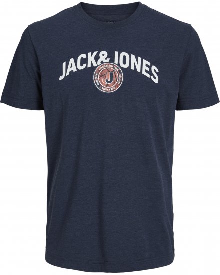 Jack & Jones Ounce T-Shirt Navy - Herren-T-shirts - Herren-T-Shirts in großen Größen