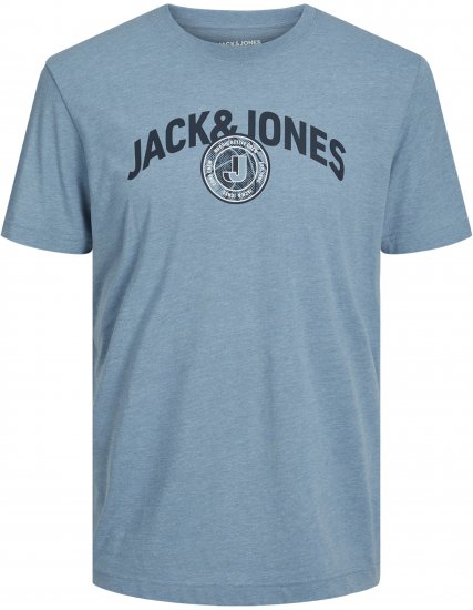 Jack & Jones Ounce Logo T-Shirt Turquoise - Herren-T-shirts - Herren-T-Shirts in großen Größen