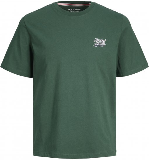 Jack & Jones Trevor T-Shirt Green - Herren-T-shirts - Herren-T-Shirts in großen Größen
