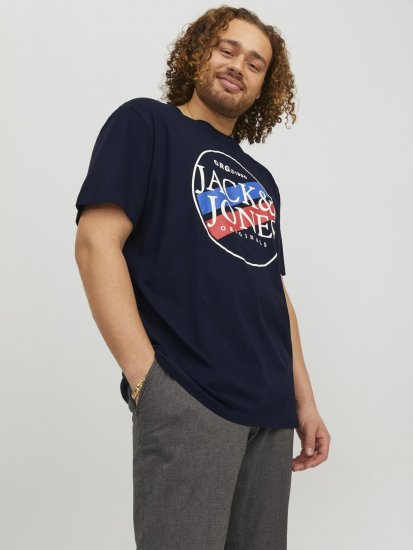 Jack & Jones Codyy T-Shirt Navy - Herren-T-shirts - Herren-T-Shirts in großen Größen