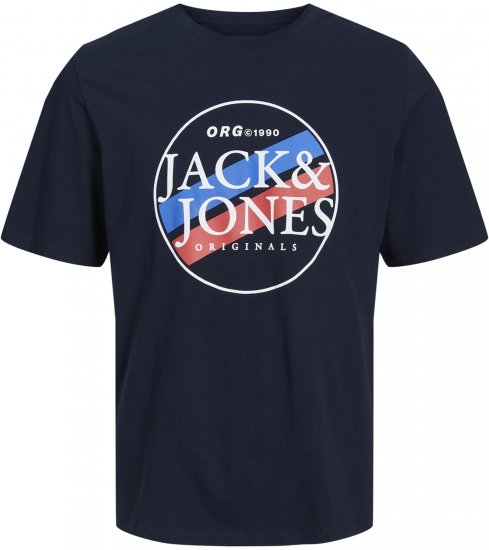 Jack & Jones Codyy T-Shirt Navy - Herren-T-shirts - Herren-T-Shirts in großen Größen