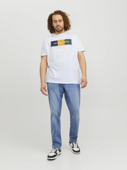 Jack & Jones Codyy T-Shirt White - Herren-T-shirts - Herren-T-Shirts in großen Größen
