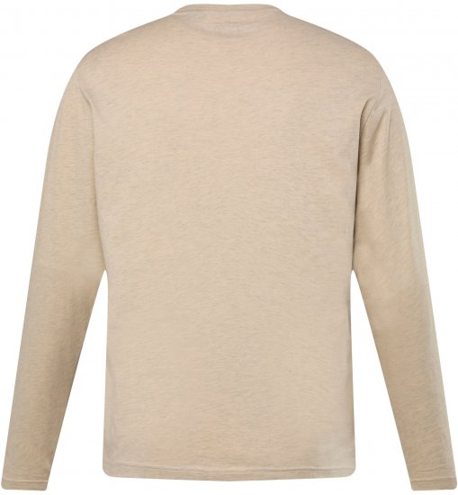 JP1880 T-Shirt Long Sleeve Hawk Off-White TALL - HERRENBEKLEIDUNG MT-6XLT - Langgrößen für Herren