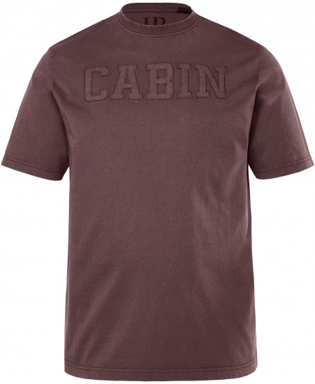 JP1880 T-Shirt Cabin Vintage Mocha TALL - HERRENBEKLEIDUNG MT-6XLT - Langgrößen für Herren
