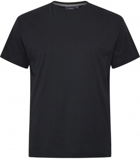 North Latitude T-Shirt O-Neck Black TALL - TALL T-shirts - T-Shirts Überlänge Herren