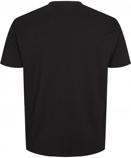 North Latitude T-Shirt O-Neck Black TALL - TALL T-shirts - T-Shirts Überlänge Herren