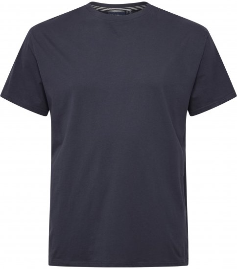 North Latitude T-Shirt O-Neck Navy Blue TALL - TALL T-shirts - T-Shirts Überlänge Herren