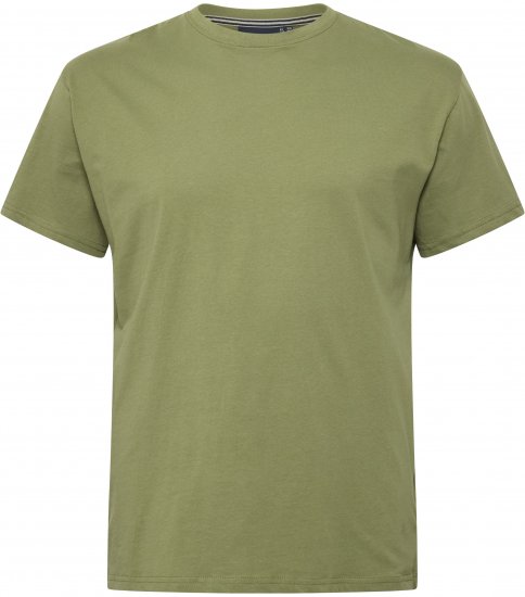 North Latitude T-Shirt O-Neck Olive Green TALL - TALL T-shirts - T-Shirts Überlänge Herren