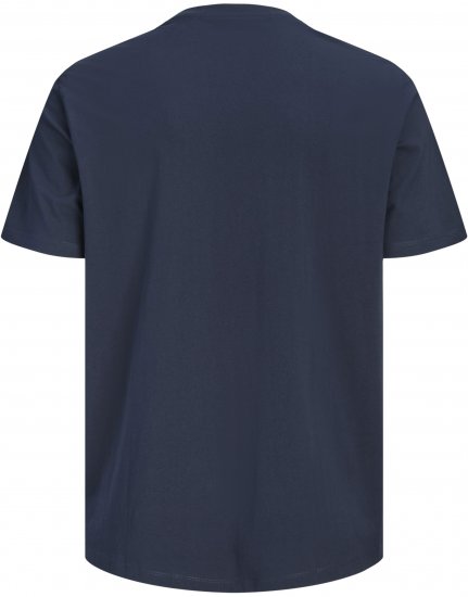 Jack & Jones Alex T-Shirt Dunkelblau - Herren-T-shirts - Herren-T-Shirts in großen Größen
