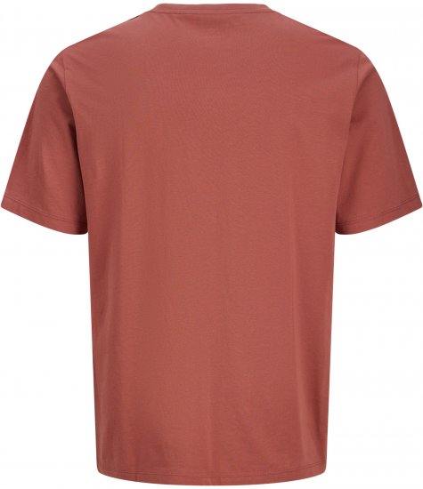 Jack & Jones Alex T-Shirt Rot - Herren-T-shirts - Herren-T-Shirts in großen Größen
