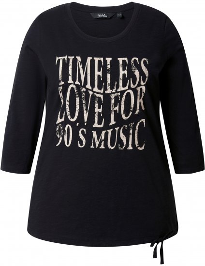 Ulla Popken Timeless Love 3/4 Sleeve Graphic Tee - T-Shirts - T-Shirts für Damen