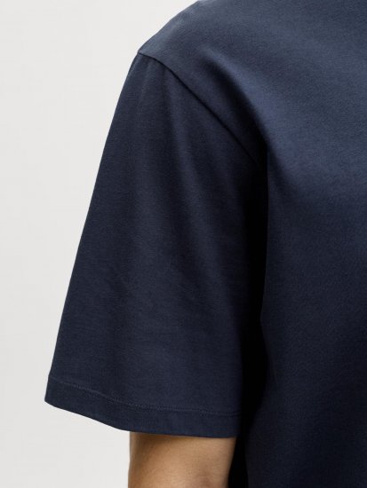 Jack & Jones Dover Denim O-Neck T-Shirt Blue - Herren-T-shirts - Herren-T-Shirts in großen Größen