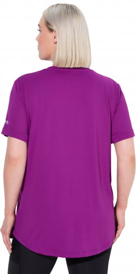 Ulla Popken UPF 50 Quick Drying Tee Blackberry - T-Shirts - 