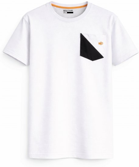 Motley Denim Milan T-Shirt Weiß - Herren-T-shirts - Herren-T-Shirts in großen Größen