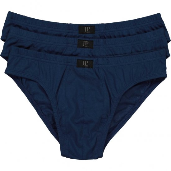 JP1880 Slips OEKO-TEX 3-Pack Blue - Herrenunterwäsche & bademode - Herrenunterwäsche & Bademode in großen Größen