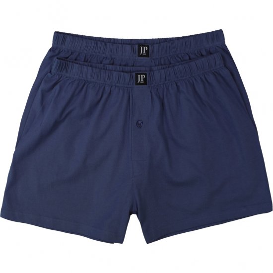 JP1880 Boxershorts OEKO-TEX Soft Stretch Blue - Herrenunterwäsche & bademode - Herrenunterwäsche & Bademode in großen Größen