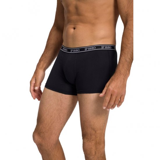 JP1880 Boxershorts Flexnamic 2-Pack Black - Herrenunterwäsche & bademode - Herrenunterwäsche & Bademode in großen Größen