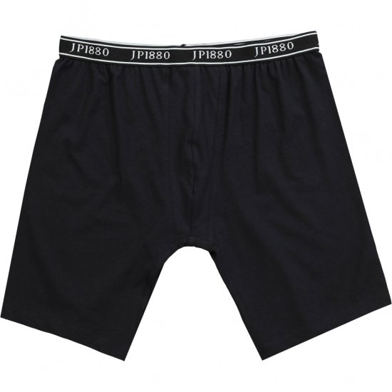 JP1880 Boxers Flexnamic OEKO-TEX Long Black - Herrenunterwäsche & bademode - Herrenunterwäsche & Bademode in großen Größen