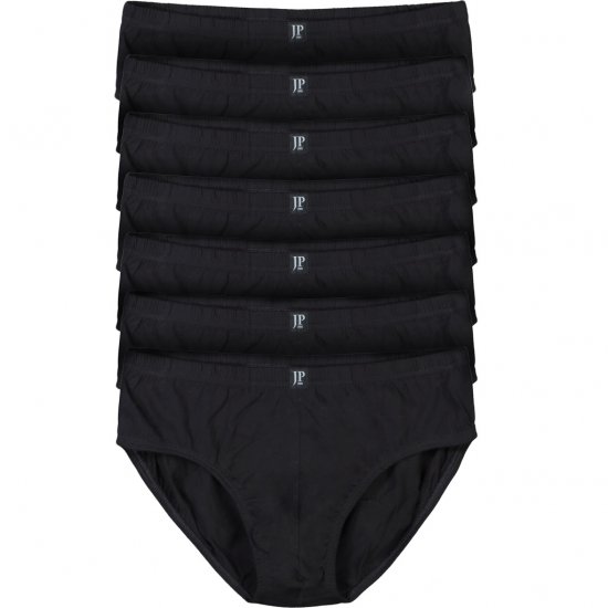 JP1880 Briefs OEKO-TEX 7-Pack Black - Herrenunterwäsche & bademode - Herrenunterwäsche & Bademode in großen Größen