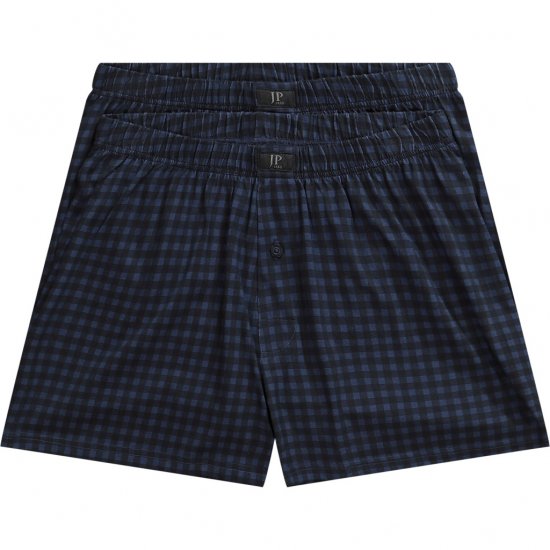 JP1880 Boxershorts OEKO-TEX 2-Pack Navy - Herrenunterwäsche & bademode - Herrenunterwäsche & Bademode in großen Größen
