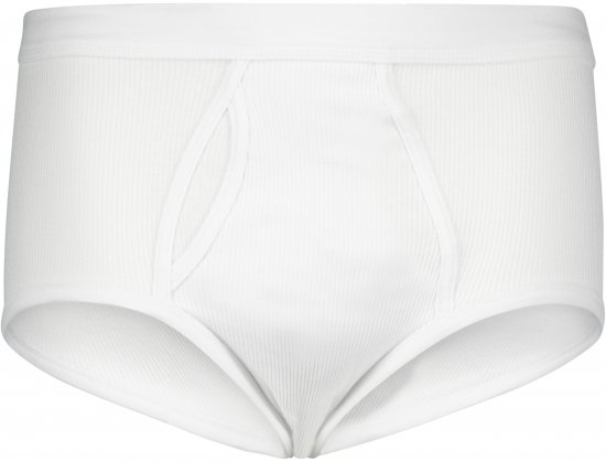 Adamo Prestige Briefs Double Ribbed White - Herrenunterwäsche & bademode - Herrenunterwäsche & Bademode in großen Größen