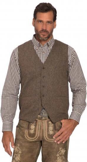 JP1880 Vest Tweed Wool Blend Traditional Light Brown - Festmode - Festliche Mode – Stilvoll und bequem feiern