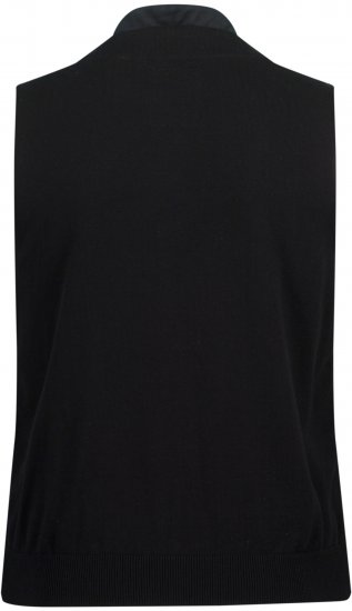 JP1880 Velvet Vest Traditional Black - Herrenkleidung - Herrenkleidung in großen Größen