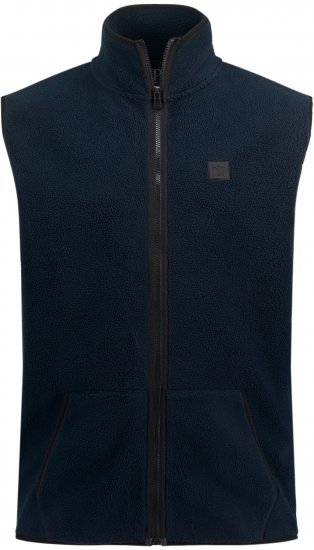 JP1880 Fleece Gilet Stomach Fit Navy - Herren jacken - Herren Jacken in großen Größen