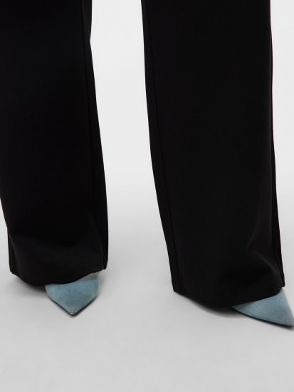 Vero Moda Berlin Zamira Wide Leg Pants Black - Hosen - 