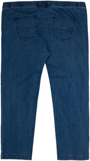 Lavecchia 0801 Jeans Comfort Fit with Stretch Waist Blue - Herren-jeans & -hosen - Herren-Jeans & -Hosen in großen Größen