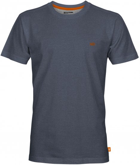 Motley Denim Stockholm T-shirt Light Indigo - Herren-T-Shirts in großen Größen - Herren-T-Shirts in großen Größen