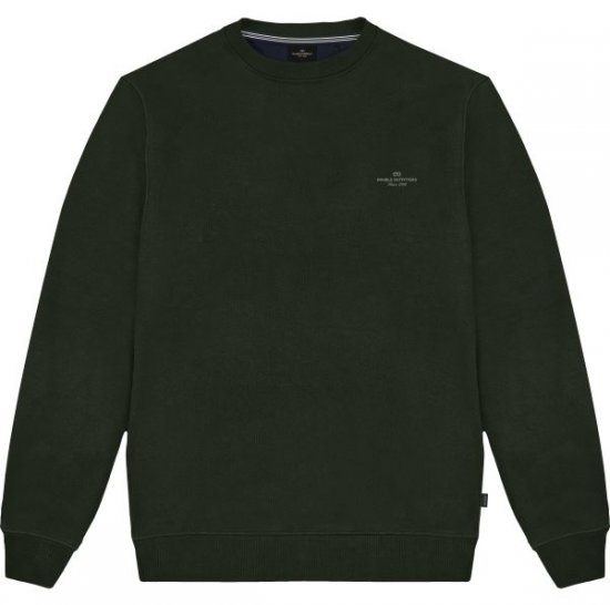 Double Outfitters MTOP-1141 Sweatshirt Dunkelgrün - Herren-sweater und -hoodies - Herren-Sweater und -Hoodies in großen Größen