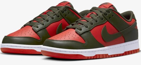 Nike Dunk Low Red Sneakers - Herrenschuhe 40-52 - 