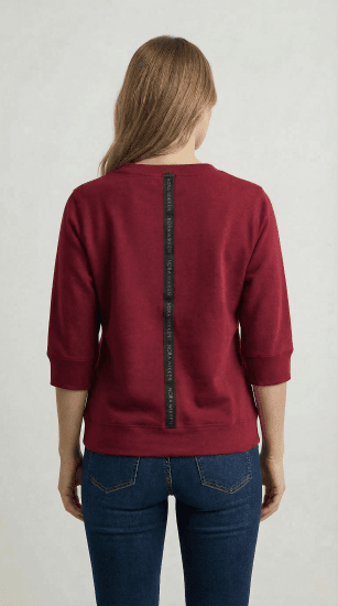 Nora Mikken GELINA Sweater Burgundy - DAMENBEKLEIDUNG XS-XXL - 