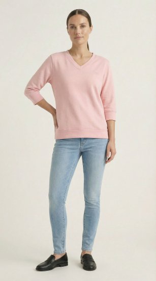 Nora Mikken GELINA Sweater Peach Whip - DAMENBEKLEIDUNG XS-XXL - 