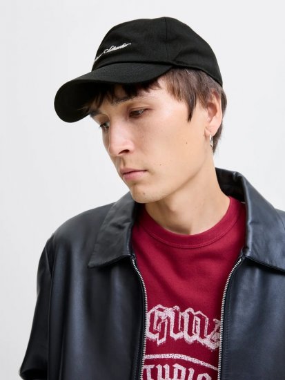 Jack & Jones Frame Norrebro Cap Schwarz - Caps - 
