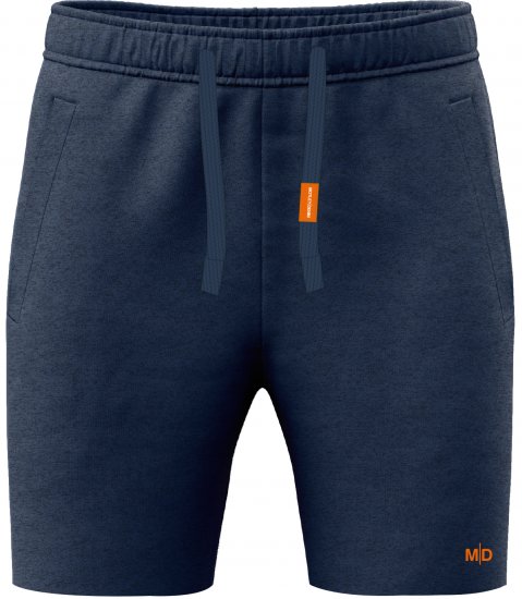 Motley Denim Paris Sweatshorts Dark Indigo - Jogginghosen für Herren in großen Größen - Jogginghosen für Herren in großen Größen