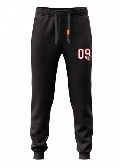 Motley Denim Perth Sweatpants Black - Jogginghosen für Herren in großen Größen - Jogginghosen für Herren in großen Größen