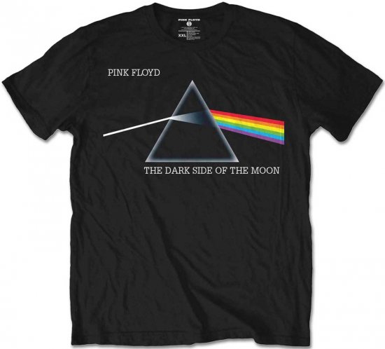 Pink Floyd The Dark Side of The Moon T-shirt Black - Herren-T-shirts - Herren-T-Shirts in großen Größen