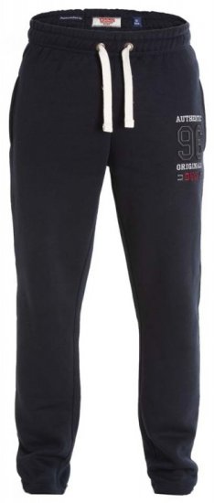 D555 Portland Sweatpants Navy - Jogginghosen für herren - Jogginghosen für Herren in großen Größen