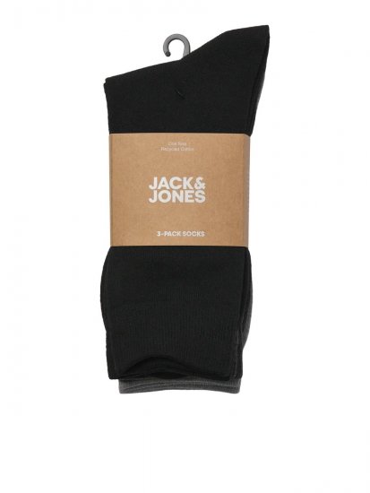 Jack & Jones Ordinary Socken Schwarz 3er-Pack - Herrenunterwäsche & bademode - Herrenunterwäsche & Bademode in großen Größen