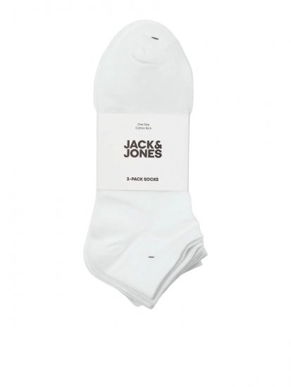 Jack & Jones Louis Socken Weiß 3er-Pack - Herrenunterwäsche & bademode - Herrenunterwäsche & Bademode in großen Größen