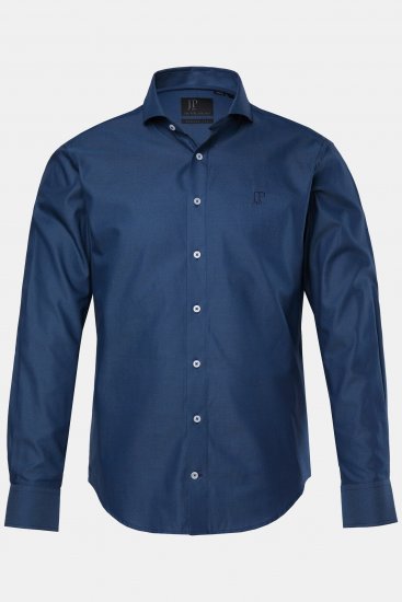 JP1880 Business Shirt Long Sleeve Blue - Herrenhemden - Herrenhemden in großen Größen