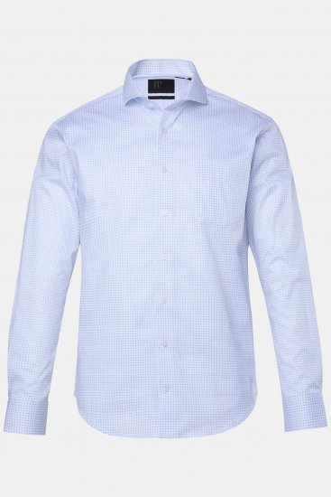 JP1880 Business Shirt Long Sleeve Snow White - Herrenhemden - Herrenhemden in großen Größen