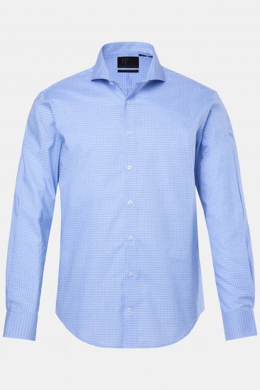 JP1880 Business Shirt Long Sleeve Ice Blue - Herrenhemden - Herrenhemden in großen Größen