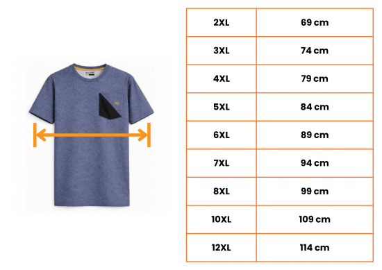 Motley Denim Milan T-Shirt Hellindigo - Herren-T-shirts - Herren-T-Shirts in großen Größen