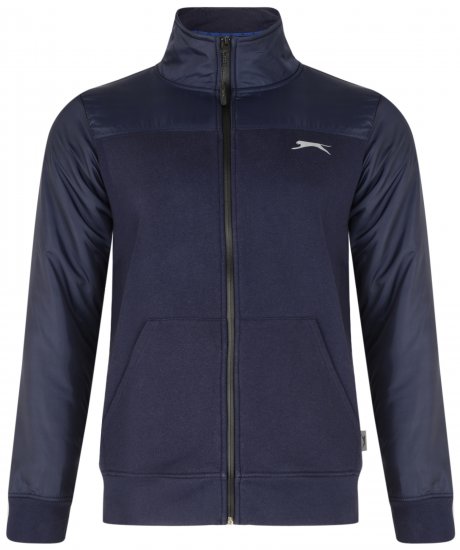Slazenger Tatum Funnel Neck Navy - Herren-sweater und -hoodies - Herren-Sweater und -Hoodies in großen Größen