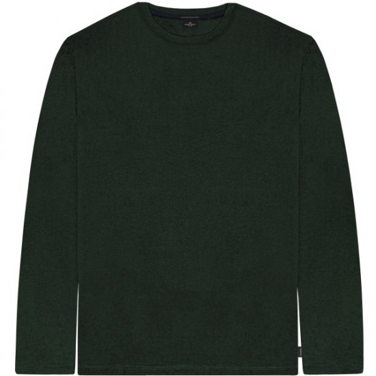 Double Outfitters TS-9170 Long Sleeve T-Shirt Forest Green - Herren-T-shirts - Herren-T-Shirts in großen Größen